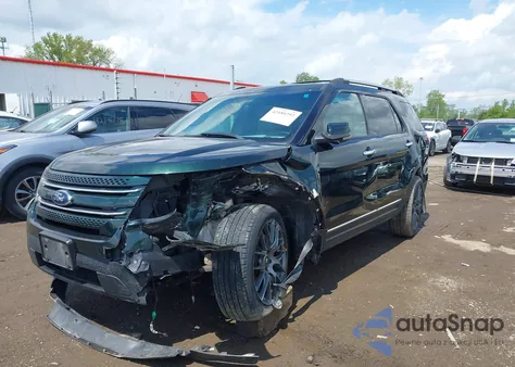 2013 Ford Explorer Limited from USA, damaged, VIN 1FM5K8F88DGA36989